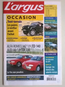 Der Argus des Automobils - Nr. 3859 vom 23.01.2003 - Alfa Romeo 147JTD vs Audi A3 TDI - Bild 1 von 8