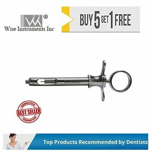 Dental Surgical Syringe Aspirating Syringe, 1.8Ml, CW by Wise instruments - Picture 1 of 1