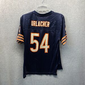 Chicago Bears Brian Urlacher Jersey Boys Large Blue Reebok 54 Football NFL Youth