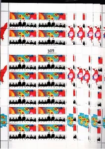 DE 10X ALEMANIA 1998 - MNH - GENTE FAMOSA - ORGANIZACIONES - Imagen 1 de 1