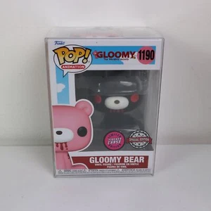 FUNKO POP GLOOMY THE NAUGHTY GRIZZLY 1190 GLOOMY BEAR FLOCKED CHASE LIMITED EDIT - Imagen 1 de 6
