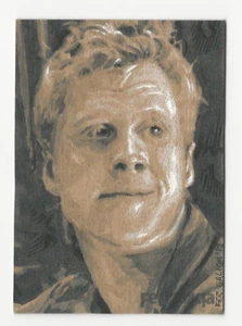 Hoban Wash FIREFLY Hand Drawn Personal Sketch Card by Fer Galicia PSC ACEO B 1/1 - Picture 1 of 2