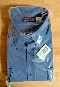 Camisa Uniforme HORACE PEQUEÑA Manga Larga Talla 20 36 Azul Brezo NUEVA HS1133 Centinela - Imagen 1 de 6