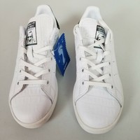 WOMENS ADIDAS STAN SMITH in colors WHITE / WHITE / GREEN SIZE 6 888593369748 | eBay