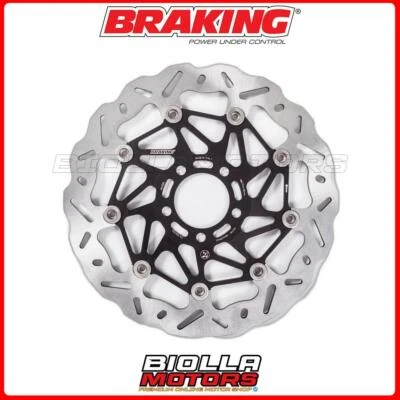 WK008L DISCO FRENO ANTERIORE SX BRAKING KAWASAKI ELIMINATOR 600 1998 - WAVE FLOT Foto 1 de 4