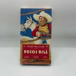 Pecos Bill Movie Robin Williams VHS Tape Cassette 1992 Factory Sealed - Imagen 1 de 4