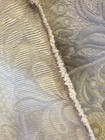 Upholstery Chenill fabric colour cream grea leves Patten use sofa cushions cove
