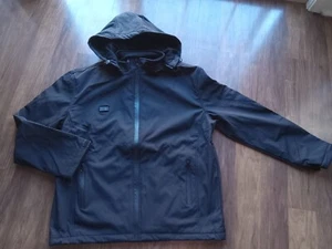Black Softshell Jacket Size 2XL, Waterproof,  Headed - Picture 1 of 9