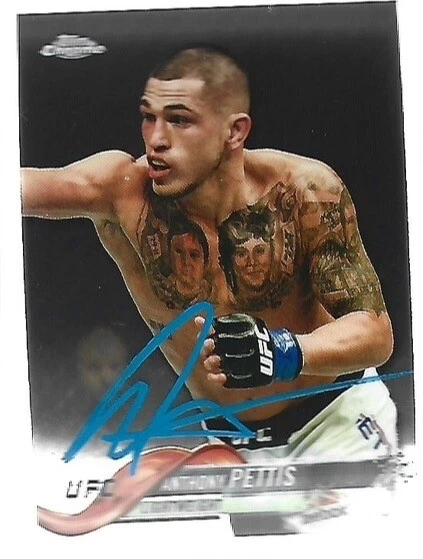 Anthony Pettis Firmado UFC 2018 Topps Cromo IP AUTO Foto 1 de 1