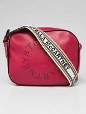 Stella McCartney Red Faux Leather Crossbody Bag