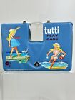 Vtg Mattel Tutti Todd Chris Doll Carrying Play Case Blue #1 Original Japan 1965