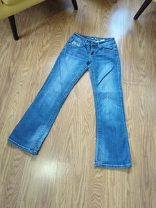 Cowgirl Tuff Co Jeans Inseam 29" Waist 29" Blue Lt Wash - Picture 1 of 11