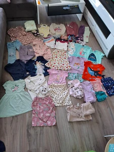 Kinder Kleidung Mädchen, 98 - 104 Frühjahr / Sommer, Sammlung, ca 56 Teile - Bild 1 von 9