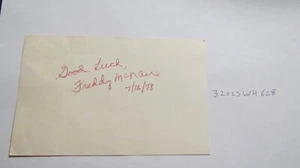 Fred Freddy McNair signed Postcard TENNIS 2 - Picture 1 of 2