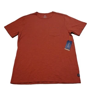 Roark Well Worn Midweight Organic Pocket Tee Short Sleeve T-Shirt Red Medium NWT - Picture 1 of 10