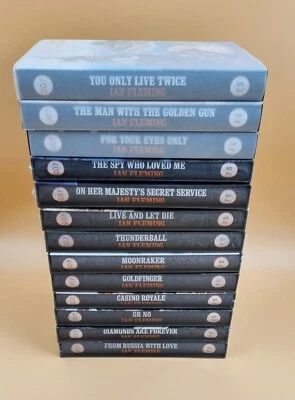 FOLIO SOCIETY THE JAMES BOND 007 SERIES 13 Vols Ian Fleming NEW SEALED - image 1 of 4