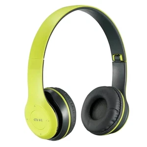 Superior Bass Wireless Bluetooth Headphones Mic Foldable Stereo Earphone Headset - Picture 1 of 21