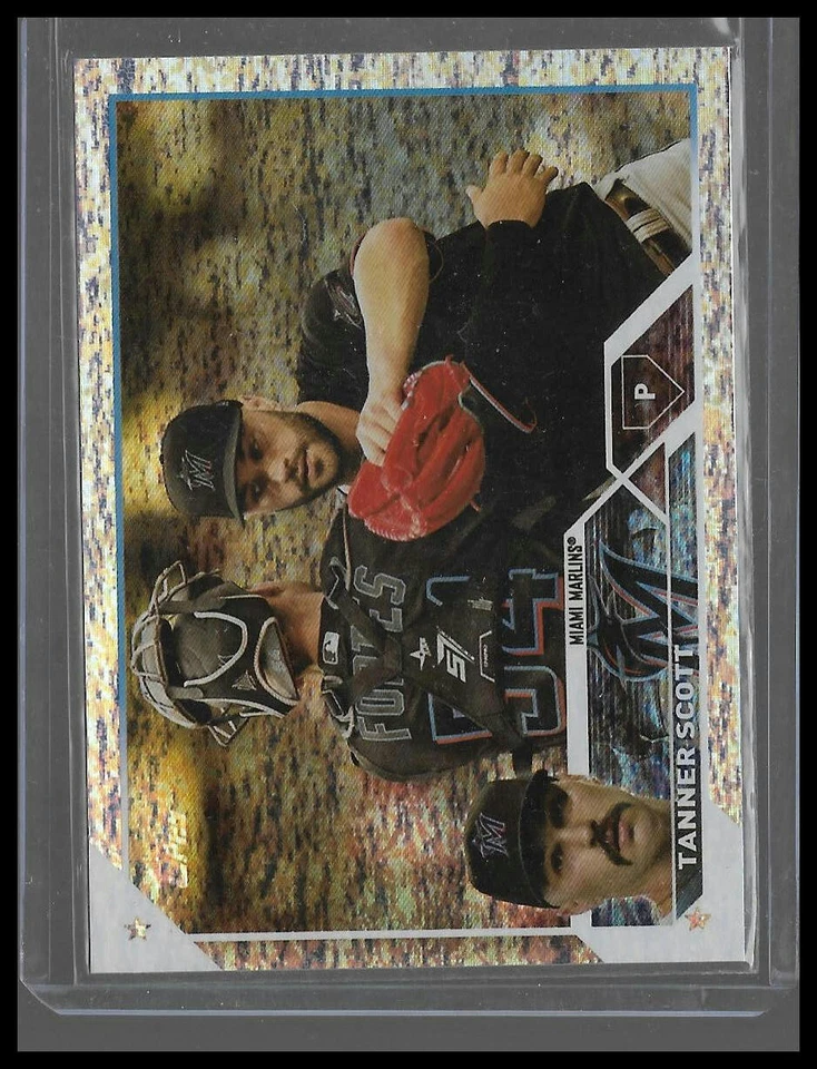 2023 Topps Complete Set Hobby Foilboard /426 Tanner Scott #18 - Image 1 of 2