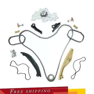 Timing Chain Kit Water Pump Fit 13-17 Ford Edge Taurus Lincoln MKS MKX 3.5 3.7L Foto 1 de 4