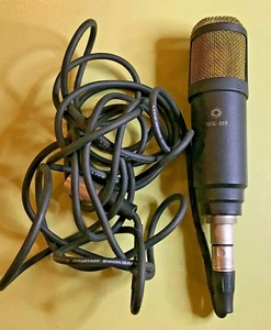 Oktava Mk 319 Large Diaphragm Condenser Microphone gold mesh vintage w/cable ! - Picture 1 of 12