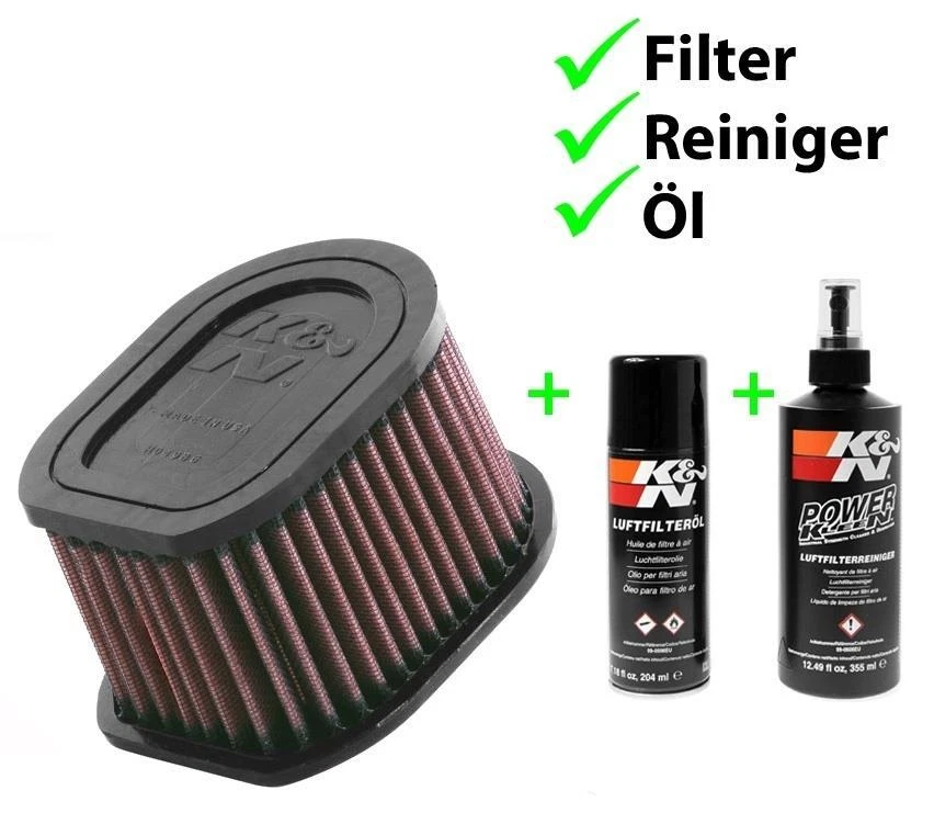 K&n Filtro Aria + Set Pulizia Per Kawasaki Z 750 J S L R M 800 A B C D E F 1000 - Immagine 1 di 1