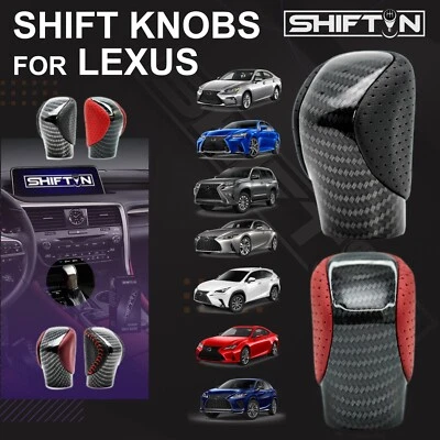 SHIFTIN Gear Shift Knob for Lexus ES-350 GS350 GX460 IS-350 NX300 RC-200t RX-350 - Image 1 of 4
