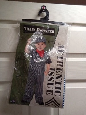 Disfraz de ingeniero de entrenamiento para niños pequeños Funworld carrera trabajo comunidad ayudantes Halloween Foto 1 de 4