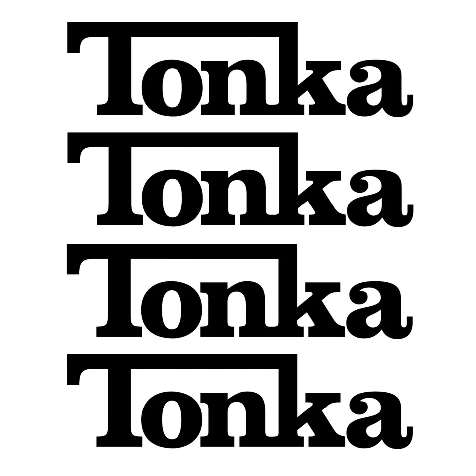 Tonka Truck Tonka Toys Sticker Kids Toys Die cut Vinyl Decal