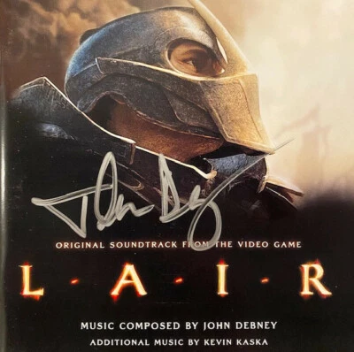 Lair (2007) Video Game Soundtrack Score 2CDs / signed by Composer John Debney!!! - Bild 1 von 2