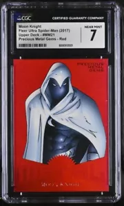 Moon Knight #MM21 CGC 7 PMG Red Precious Metal Gems /99 Fleer Ultra Spider-Man - Picture 1 of 3