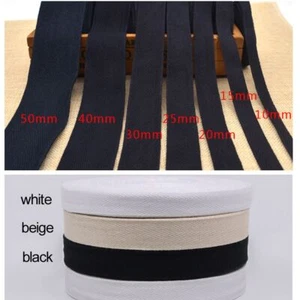 Herringbone Fabric Craft Edging Binding Tape Roll Sewing Trims Cotton Bias - Picture 1 of 14
