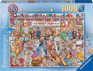 Rompecabezas Ravensburger Best of British - The Street Party (1000 piezas) - Imagen 1 de 1