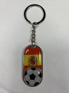 Spain ~ Keychain Alloy World Cup Souvenirs National Team - Picture 1 of 5