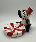 Vintage Fitz & Floyd Weihnachten Panda Bär Schmuck Tablett Japan