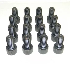 Ford 429 460 Allen Socket Head Black Oxide Grade 8 Header Bolts 1" Long NEW - Picture 1 of 2