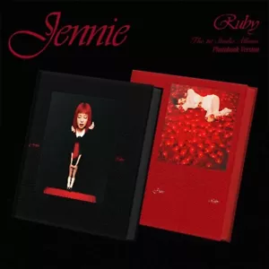 BLACKPINK JENNIE RUBY 1st Studio Album CD+Photo Book+5 Card+7Sticker+Poster+GIFT - Imagen 1 de 10