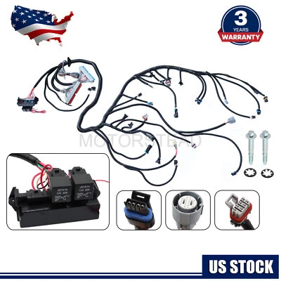 LS1-4L60E Wiring Harness Stand Alone For 1999-2006 LS SWAPS DBC 4.8 5.3 6.0 - Image 1 of 4