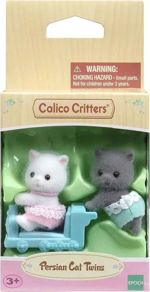 Juego de figuras gemelos gato persa Calico Critters CC1866 NUEVO Foto 1 de 1