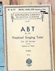 ABT Praktyczny korepetytor śpiewu, sopran lub tenor, książka muzyczna