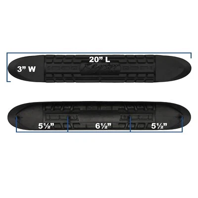 Raptor Series 3" Step Pad (With Raptor logo. Clips Included) Foto 1 de 2