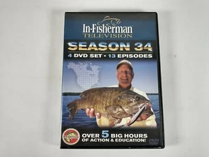 In-Fisherman TV Season 34 DVD Set 13 Episodes 5 Hours Fishing Video Bass Crappie - Imagen 1 de 5