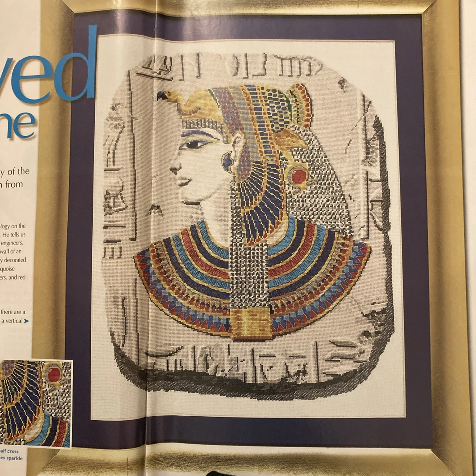 Ancient Egypt Egyptian pharaoh Cross Stitch Chart - Image 1 of 1