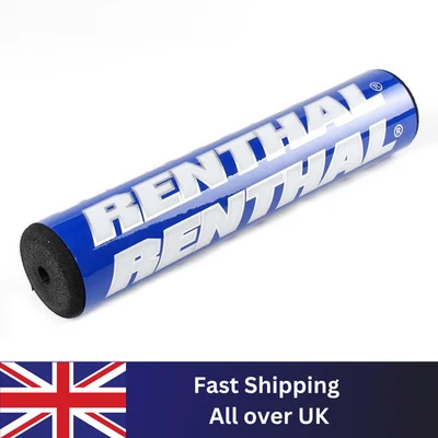 RENTHAL Bar Pad 250MM BLUE Handlebar Bad Enduro Motorbike PitBike Honda KTM YZF - Image 1 of 3