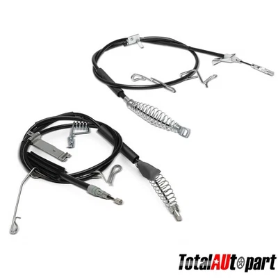 2x 停车制动电缆适用于福特 F-250 F-350 Super Duty 2010 后左右 — 第 1/4 张图片