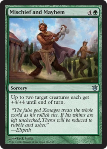 Mischief and Mayhem - Born of the Gods #126/165 MTG Magic The Gathering - Image 1 of 1