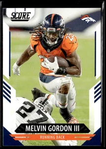 2021 Score - Melvin Gordon #216 - Picture 1 of 2