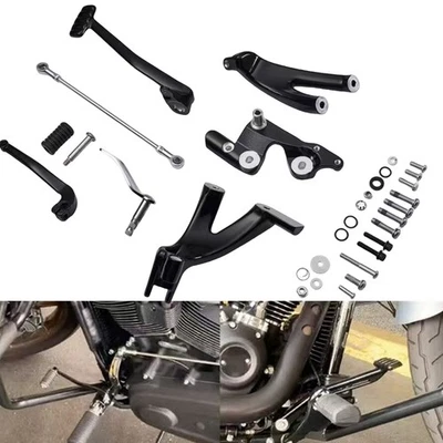 Motorcycle Driver Footrest Pedals Assy Set For Harley-Davidson 2018-2024 2019 - Image 1 of 4