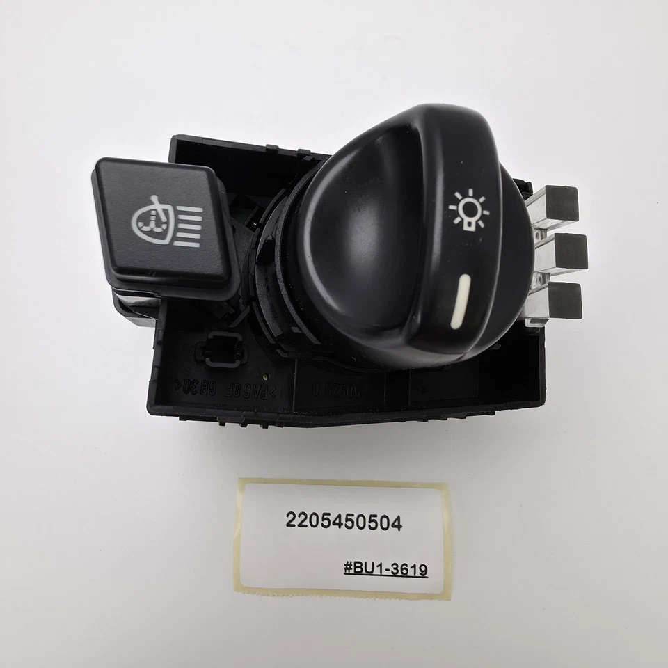 Interruptor de faros Mercedes-Benz S600 2000-2005 2205450504 Foto 1 de 4