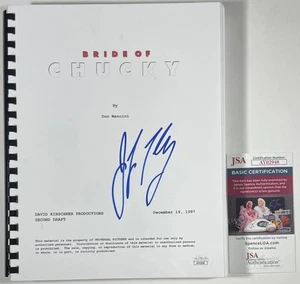 Jennifer Tilly Signed Bride Of Chucky Complete Movie Script Autograph JSA COA - Picture 1 of 1