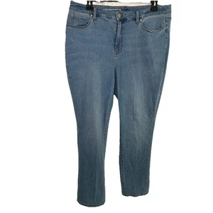 Jeans Talbots impeccabile cinque tasche vita alta curvy donna taglia 18W elasticizzato - Foto 1 di 5